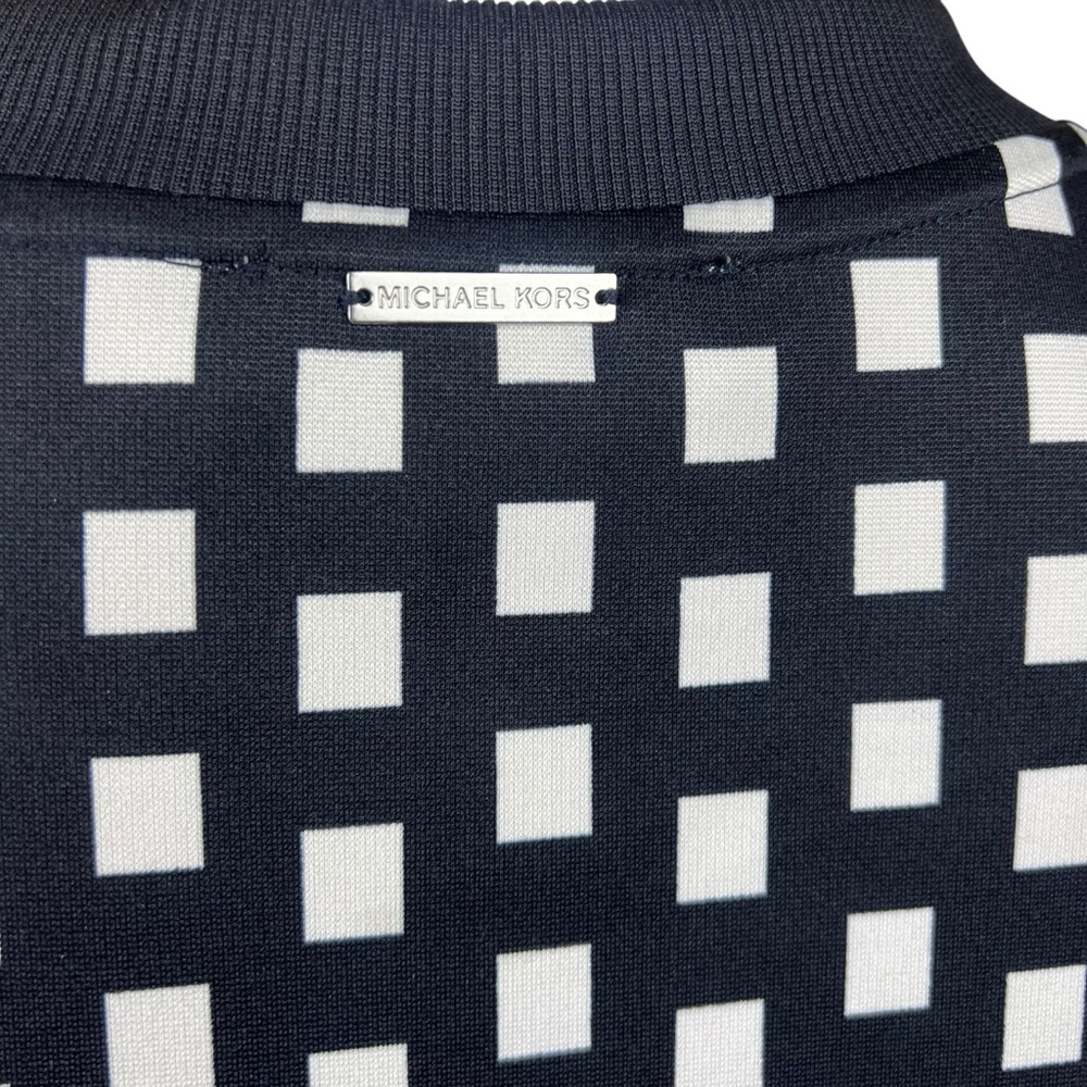 Michael Michael Kors Check Pattern Pullover Long … - image 7